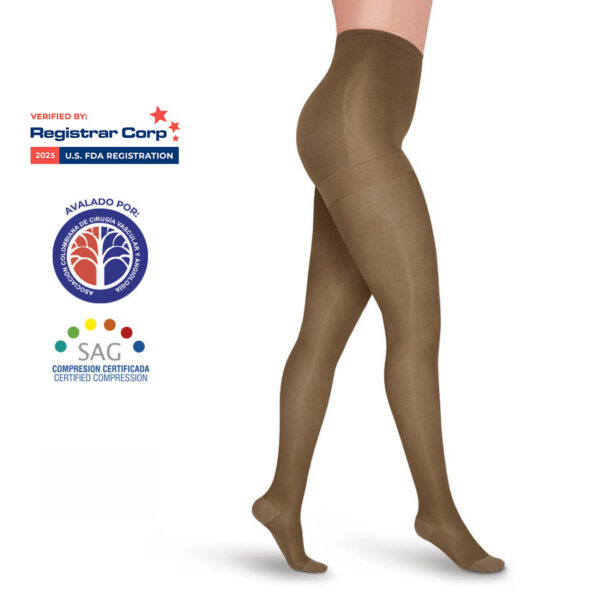 MEDIA 15 -20mmHg CADERA PUNTA CERRADA