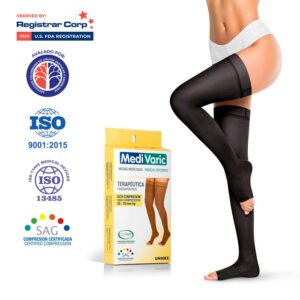 MEDIA UNISEX MUSLO 20-30mmHg DEDOS LIBRES