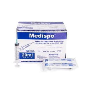 JERINGA MEDISPO 3P 20CC C.A. 21 X 1 1/2