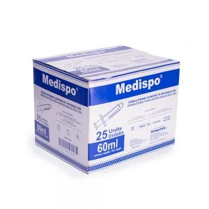 JERINGA MEDISPO 60CC PUNTA CATETER
