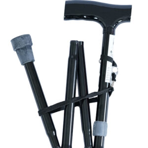 BASTON PLEGABLE CON EMPUÑADURA EN T